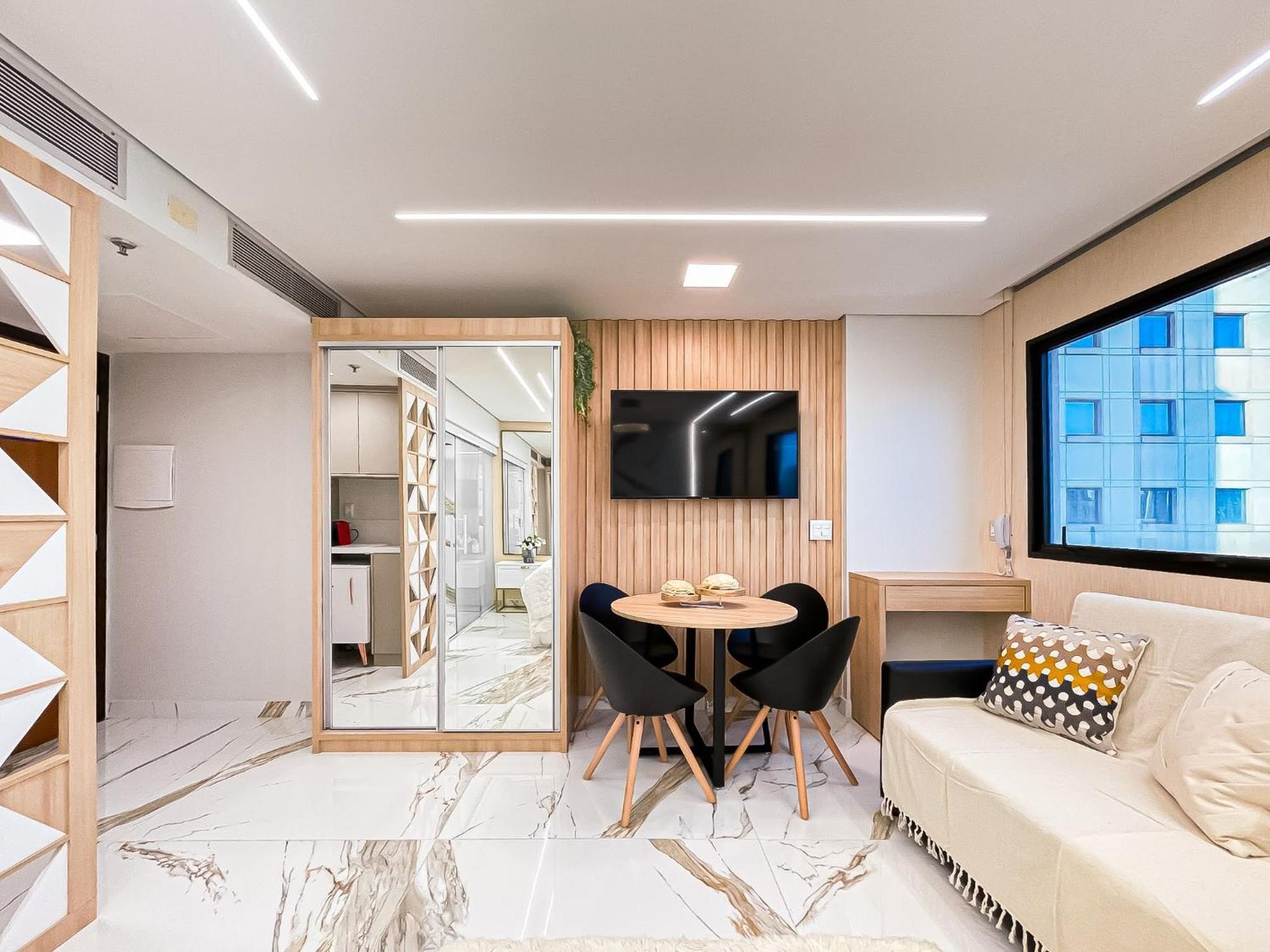 M N Flats - Flat Dentro Do Hotel Wi Av Ibirapuera 2927 サンパウロ エクステリア 写真