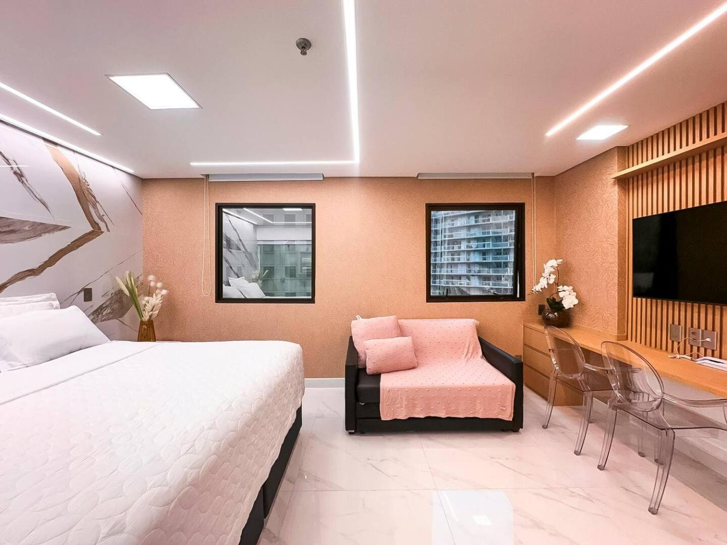 M N Flats - Flat Dentro Do Hotel Wi Av Ibirapuera 2927 サンパウロ エクステリア 写真