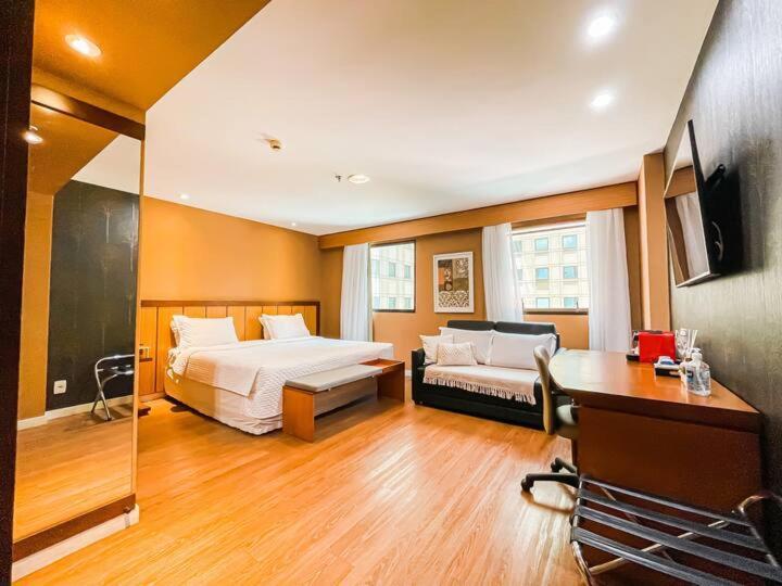 M N Flats - Flat Dentro Do Hotel Wi Av Ibirapuera 2927 サンパウロ エクステリア 写真